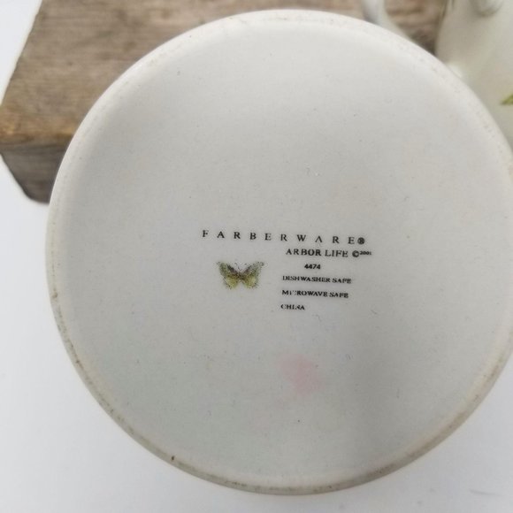 2 Cups Farberware Arbor Life Set Coffee Cups Butte - Picture 6 of 7